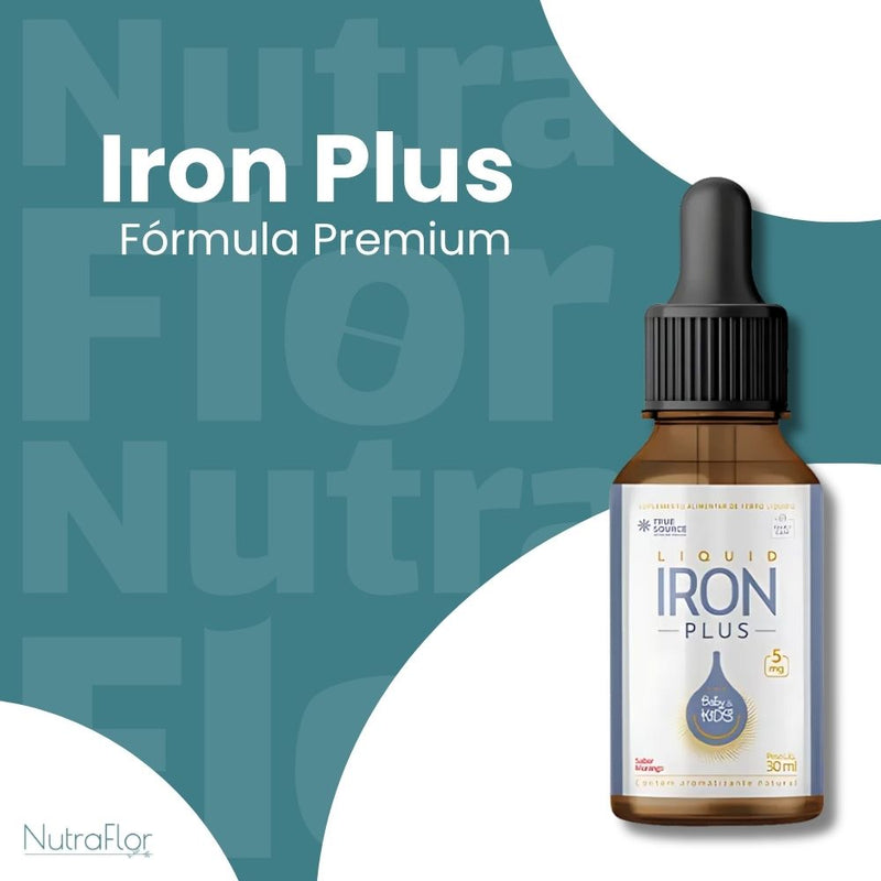 Iron Plus Original 30ml - Suplemento Natural - Promoção Exclusiva + Frete Grátis