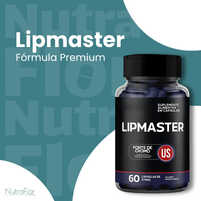 Lipmaster Original 60cp- Suplemento Natural - Promoção Exclusiva + Frete Grátis