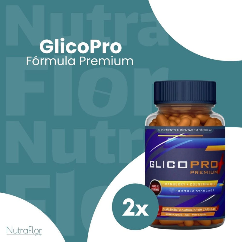 GlicoPro Original 60cp - Suplemento Natural - Promoção Exclusiva + Frete Grátis