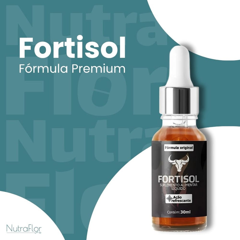 Fortisol Original 30ml - Suplemento Natural - Promoção Exclusiva + Frete Grátis