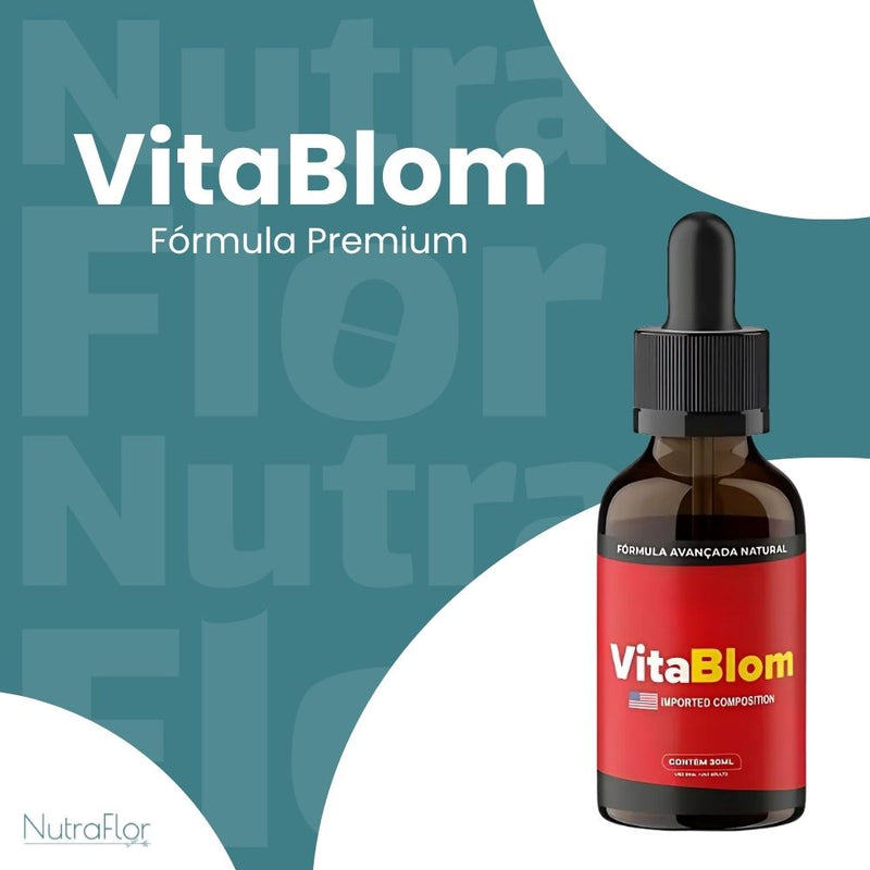 VitaBlom 30ml - Suplemento Natural - Promoção Exclusiva + Frete Grátis