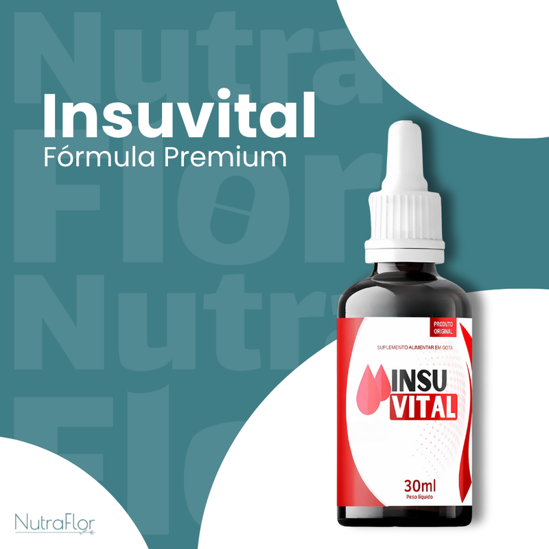 Insuvital Original 30ml - Suplemento Natural - Promoção Exclusiva + Frete Grátis