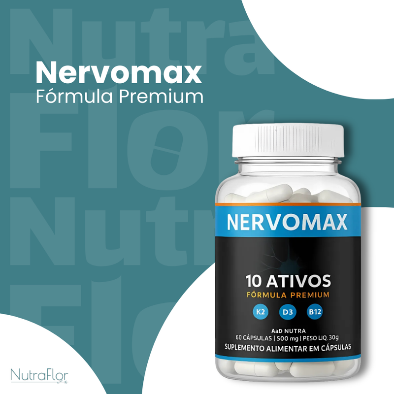 Nervomax Original 60cp - Suplemento Natural - Promoção Exclusiva + Frete Grátis