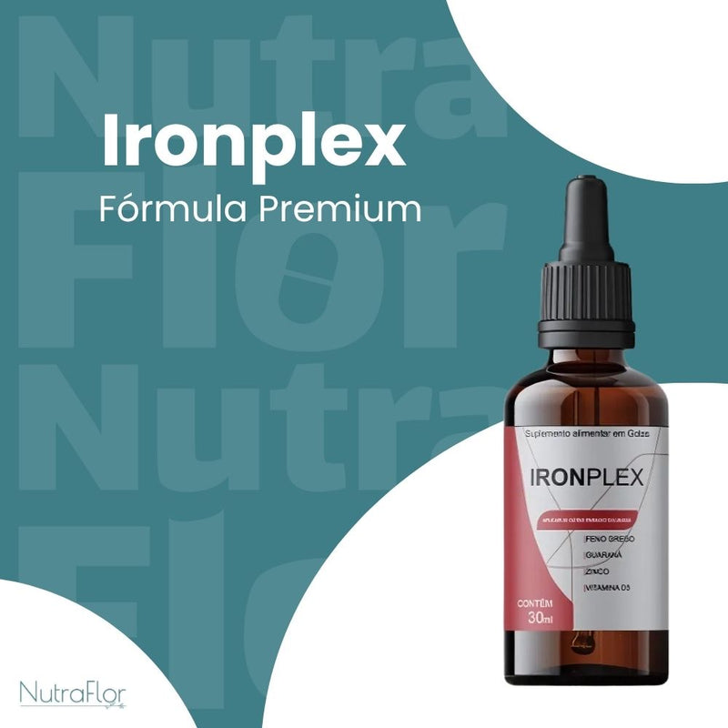 Ironplex Original 30ml - Suplemento Natural - Promoção Exclusiva + Frete Grátis
