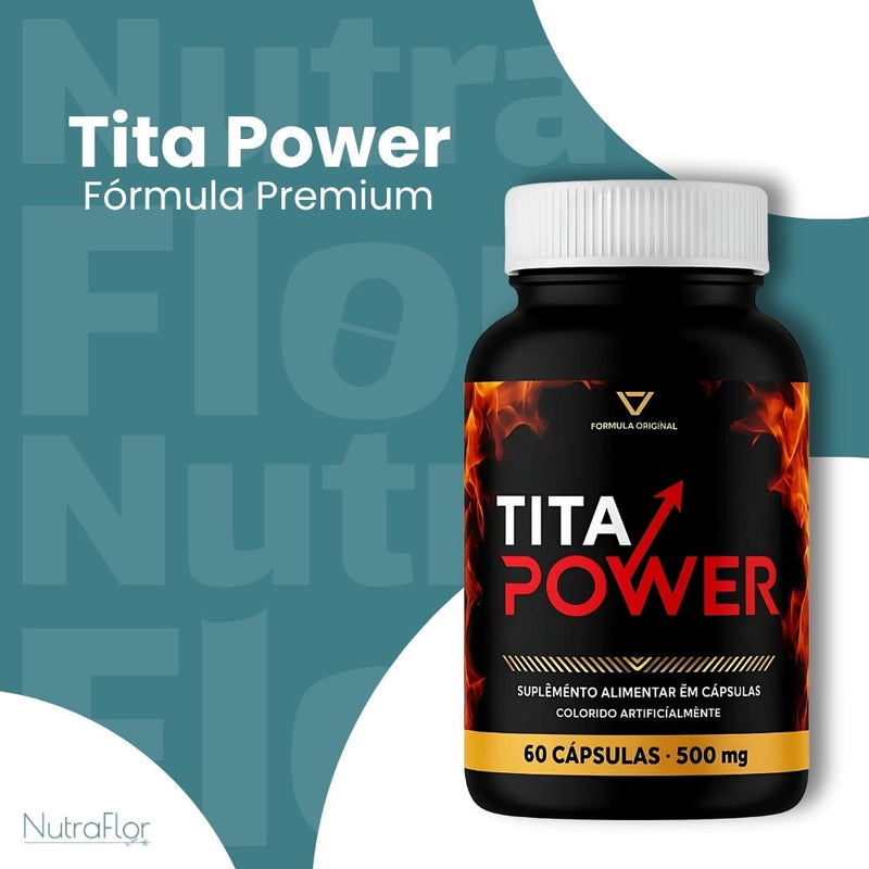 Tita Power Original 60cp - Suplemento Natural - Promoção Exclusiva + Frete Grátis
