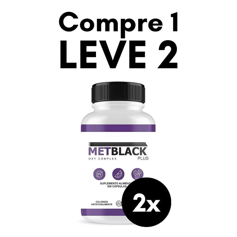 Met Black Original 60cp - Suplemento Natural - Promoção Exclusiva + Frete Grátis