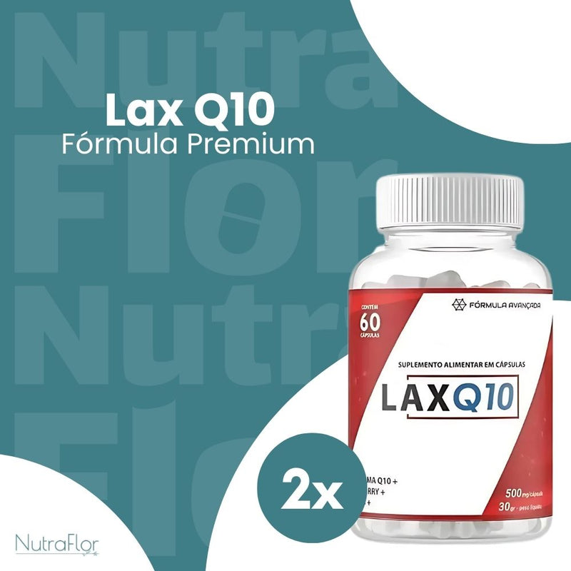 LaxQ10 Original 60cp - Suplemento Natural - Promoção Exclusiva + Frete Grátis