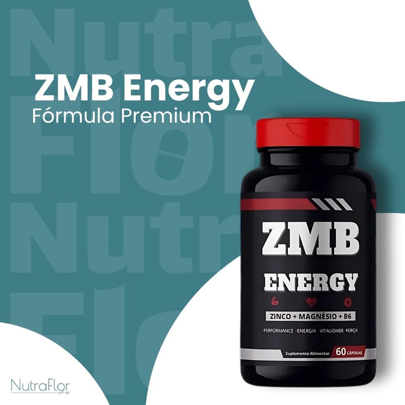 ZMB Energy Original 60cp - Suplemento Natural - Promoção Exclusiva + Frete Grátis