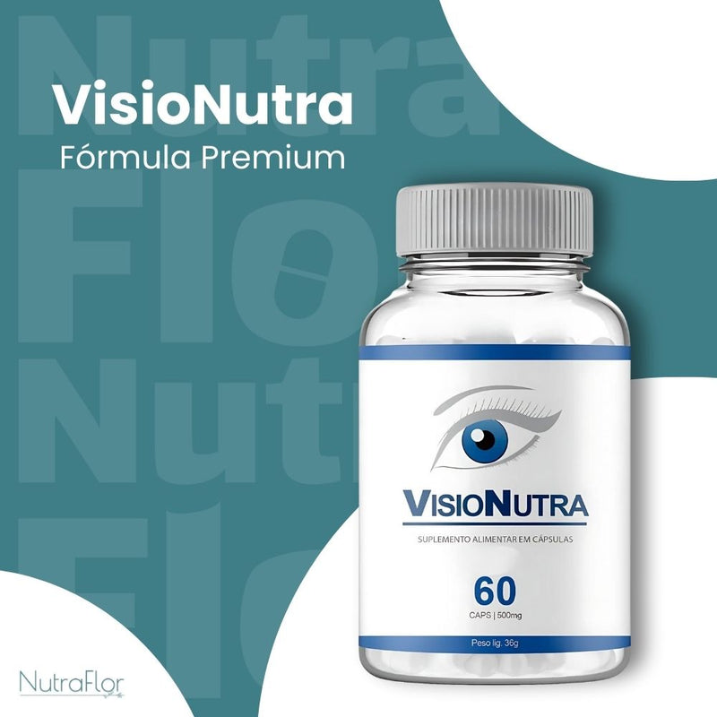 VisioNutra Original 60cp - Suplemento Natural - Promoção Exclusiva + Frete Grátis