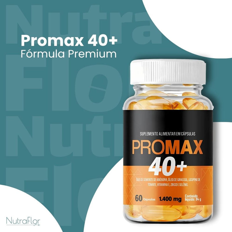 Promax 40+ Original 60cp - Suplemento Natural - Promoção Exclusiva + Frete Grátis