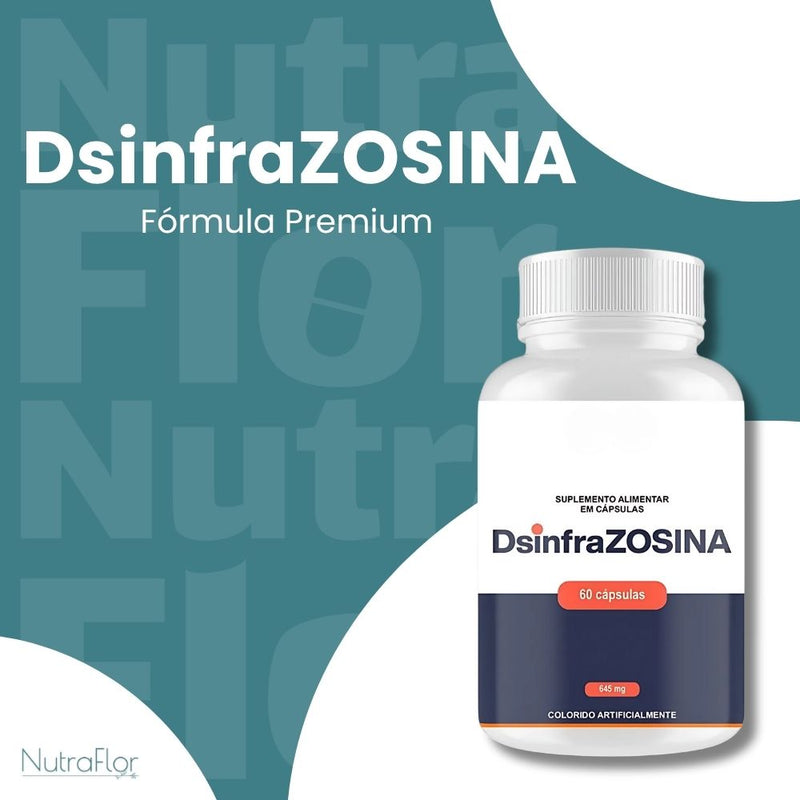 Dsinfrazosina Original 60cp - Suplemento Natural - Promoção Exclusiva + Frete Grátis
