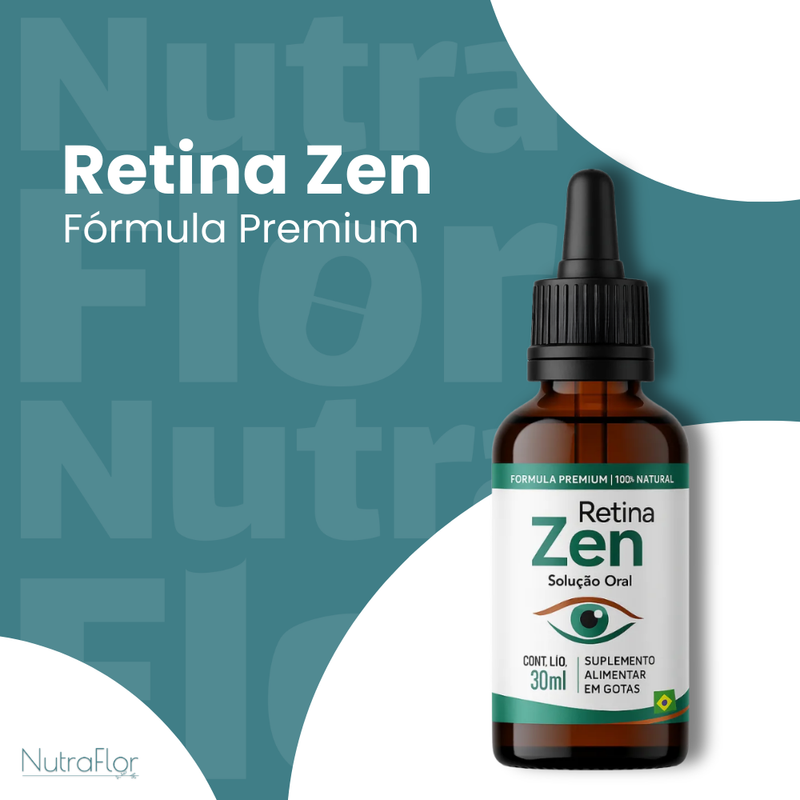 Retina Zen Original 30ml - Suplemento Natural - Promoção Exclusiva + Frete Grátis