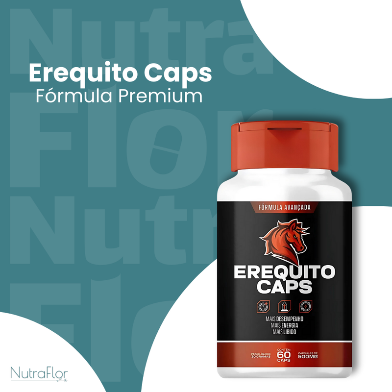 Erequito Caps Original 60cp - Suplemento Natural - Promoção Exclusiva + Frete Grátis