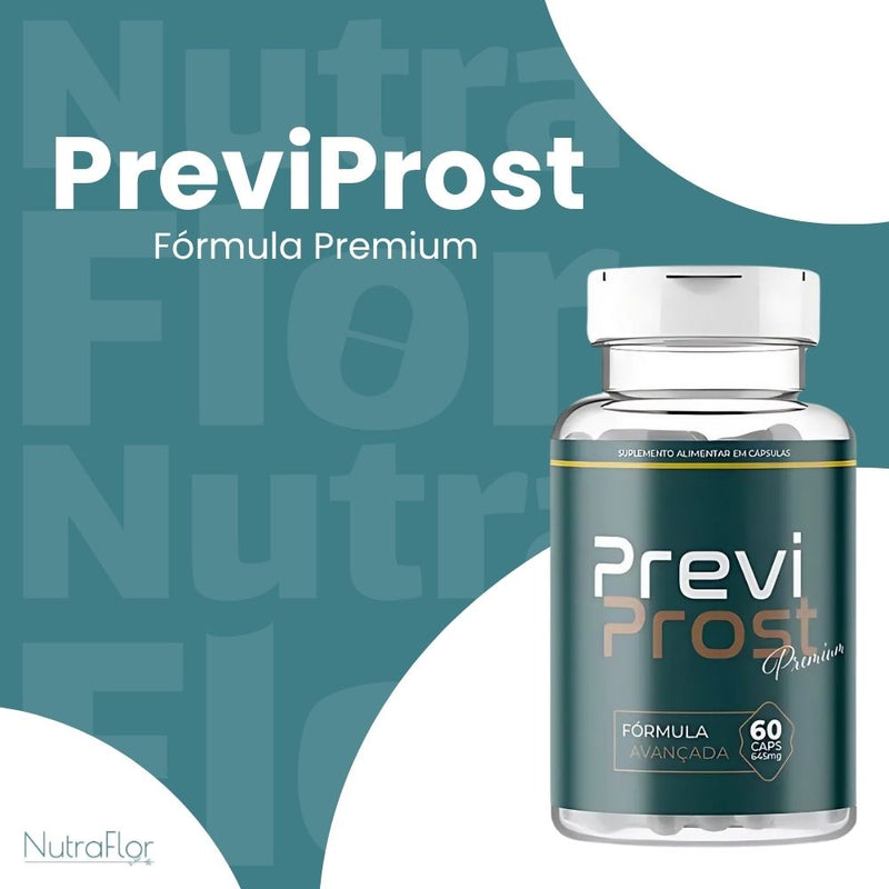 PreviProst Original 60cp - Suplemento Natural - Promoção Exclusiva + Frete Grátis