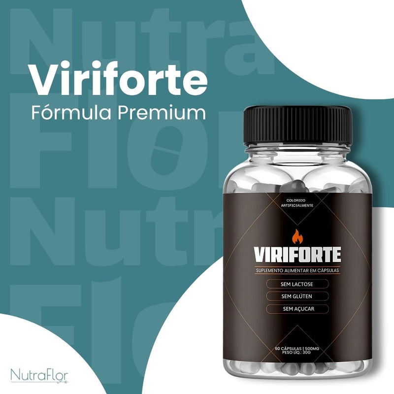 Viriforte Original 60cp - Suplemento Natural - Promoção Exclusiva + Frete Grátis
