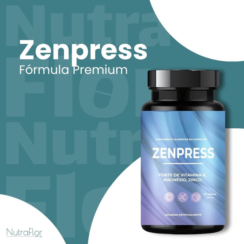 Zenpress Original 60cp - Suplemento Natural - Promoção Exclusiva + Frete Grátis