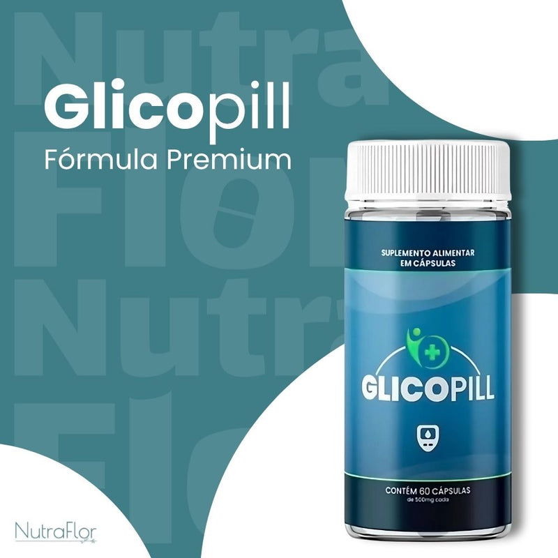 Glicopill Original 60cp - Suplemento Natural - Promoção Exclusiva + Frete Grátis