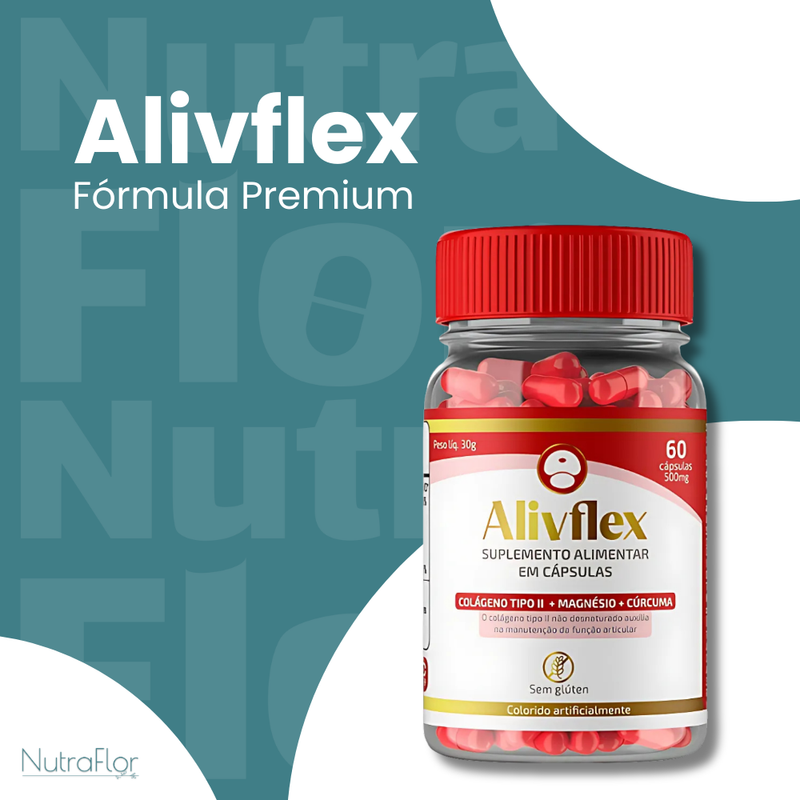 Alivflex Original 60cp - Suplemento Natural - Promoção Exclusiva + Frete Grátis