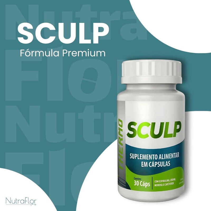 Sculp Original 30cp - Suplemento Natural - Promoção Exclusiva + Frete Grátis