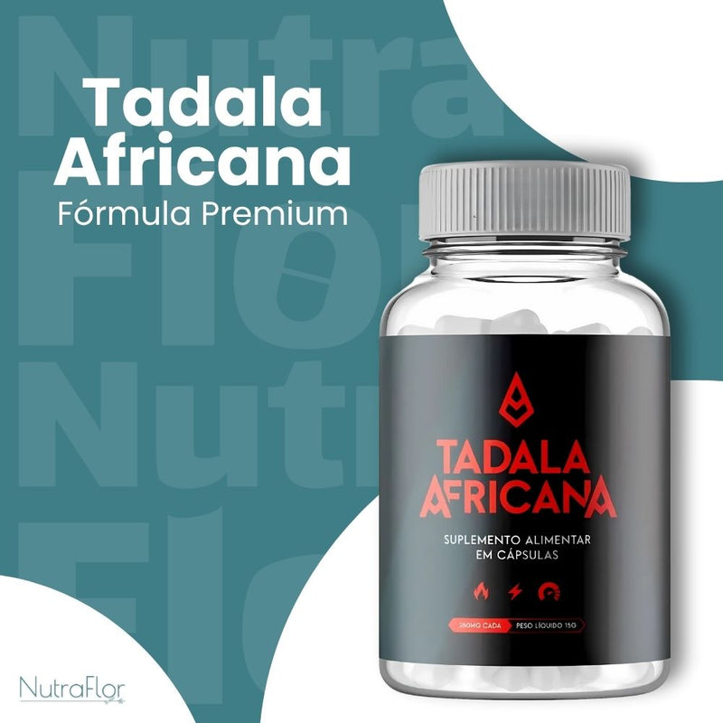 Tadala Africana Original 60cp - Suplemento Natural - Promoção Exclusiva + Frete Grátis