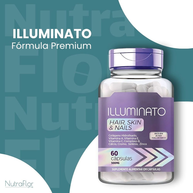 Illuminato Original 60cp - Suplemento Natural - Promoção Exclusiva + Frete Grátis
