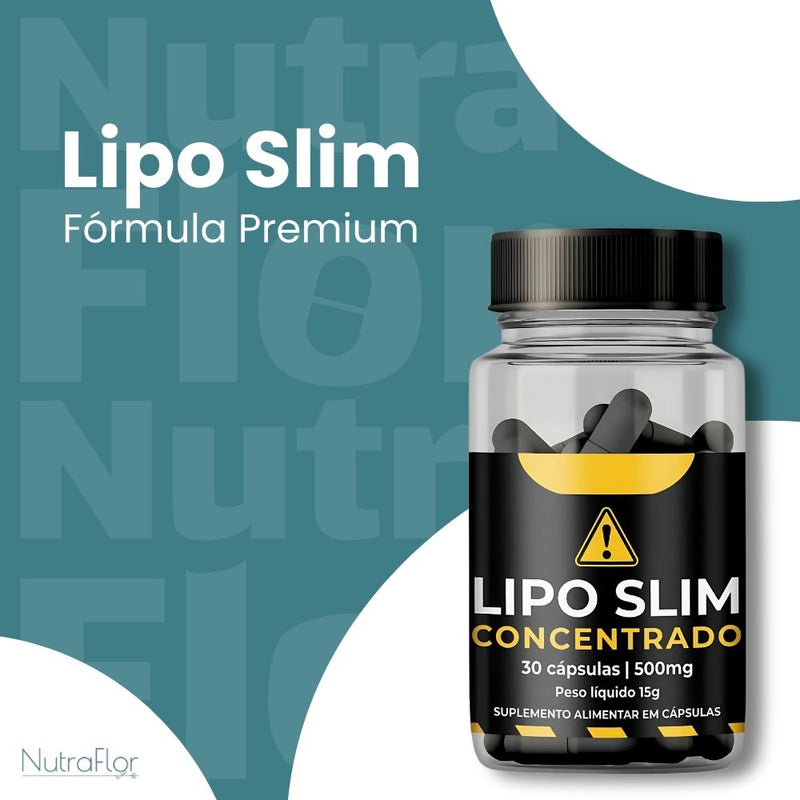 Lipo Slim Original 30cp - Suplemento Natural - Promoção Exclusiva + Frete Grátis