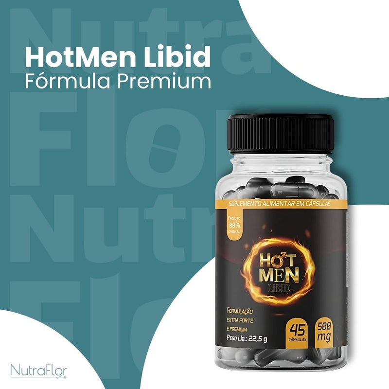 HotMen Libid Original 60cp - Suplemento Natural - Promoção Exclusiva + Frete Grátis