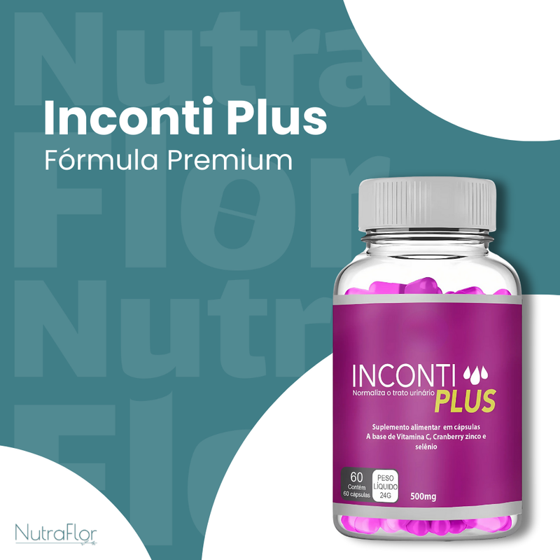 Inconti Plus Original 30ml - Suplemento Natural - Promoção Exclusiva + Frete Grátis