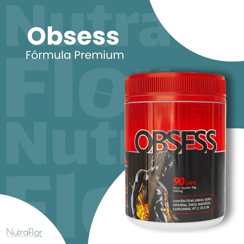 Obsess Original 90cp - Suplemento Natural - Promoção Exclusiva + Frete Grátis
