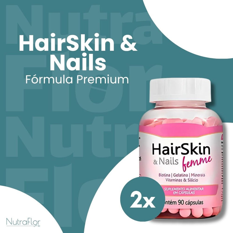 Hair Skin & Nails Original 90cp - Suplemento Natural - Promoção Exclusiva + Frete Grátis