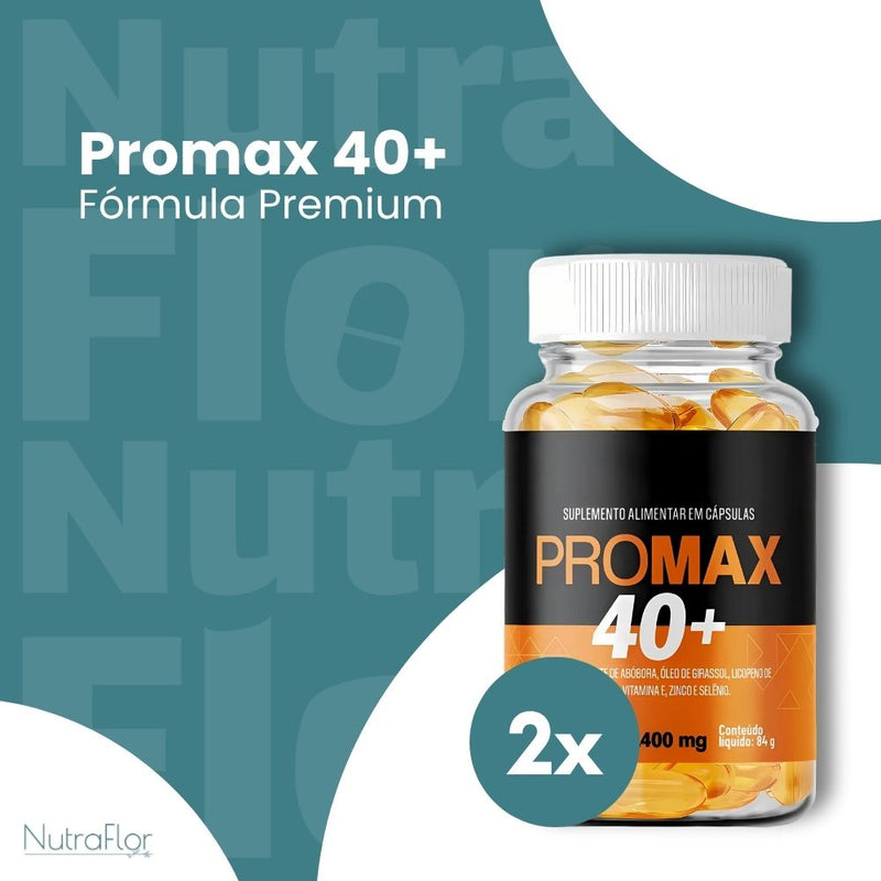 Promax 40+ Original 60cp - Suplemento Natural - Promoção Exclusiva + Frete Grátis