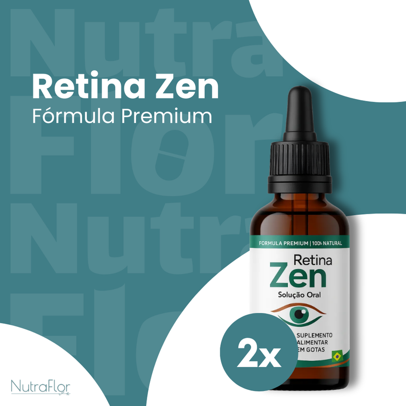 Retina Zen Original 30ml - Suplemento Natural - Promoção Exclusiva + Frete Grátis