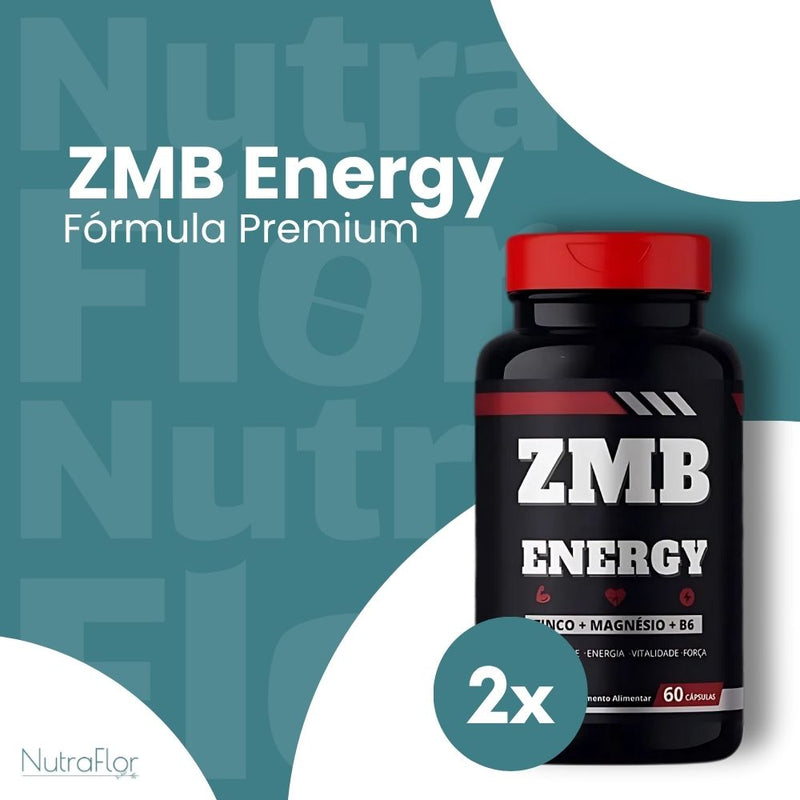 ZMB Energy Original 60cp - Suplemento Natural - Promoção Exclusiva + Frete Grátis
