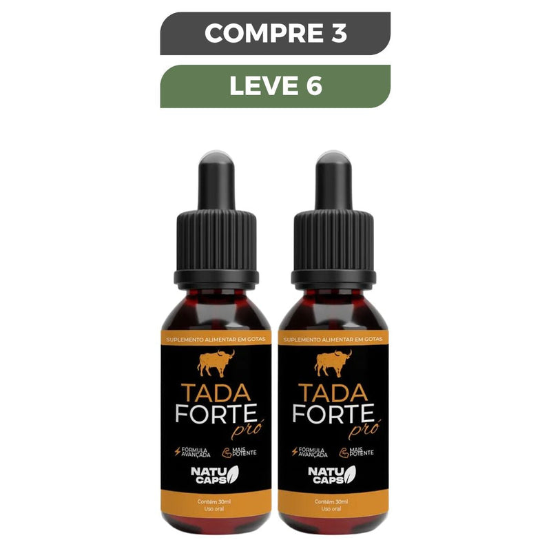 Tada Forte 30ml - Potência e Desempenho Masculino