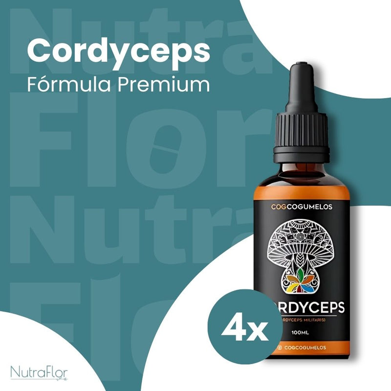 Suplemento De Cogumelo Cordyceps Militaris Original 100ml - Suplemento Natural - Promoção Exclusiva + Frete Grátis