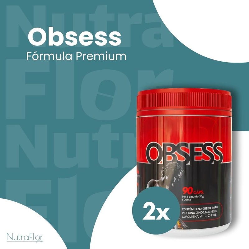 Obsess Original 90cp - Suplemento Natural - Promoção Exclusiva + Frete Grátis