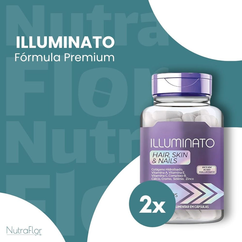 Illuminato Original 60cp - Suplemento Natural - Promoção Exclusiva + Frete Grátis