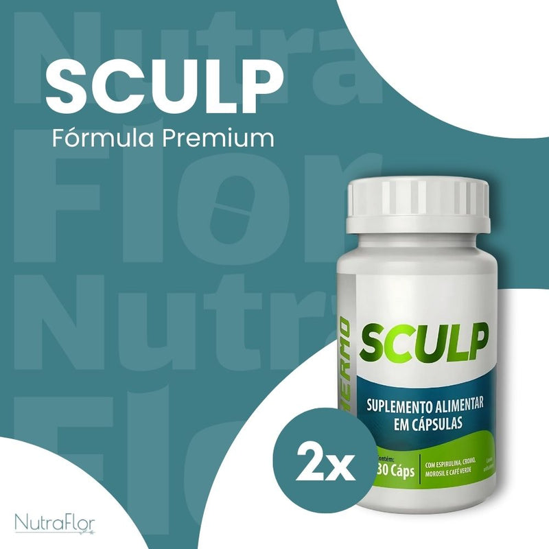 Sculp Original 30cp - Suplemento Natural - Promoção Exclusiva + Frete Grátis