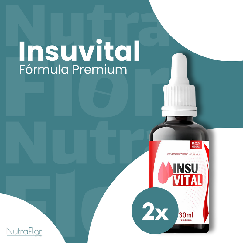 Insuvital Original 30ml - Suplemento Natural - Promoção Exclusiva + Frete Grátis