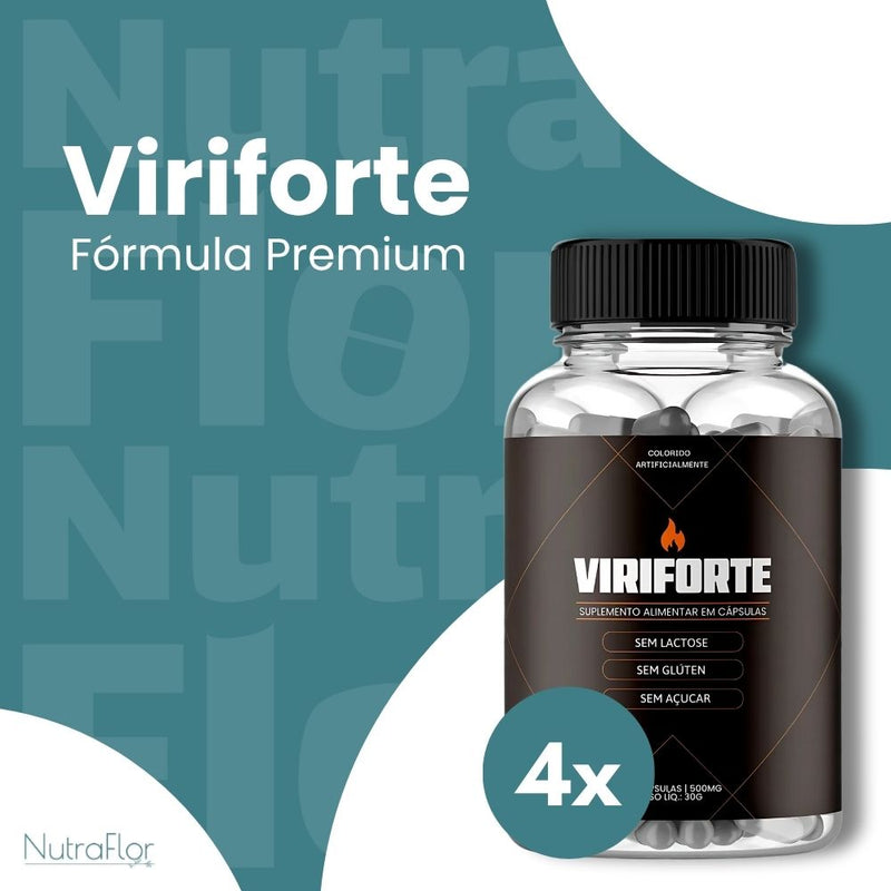 Viriforte Original 60cp - Suplemento Natural - Promoção Exclusiva + Frete Grátis