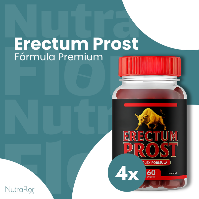 Erectum Prost Original 60cp - Suplemento Natural - Promoção Exclusiva + Frete Grátis