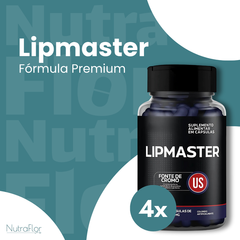 Lipmaster Original 60cp- Suplemento Natural - Promoção Exclusiva + Frete Grátis