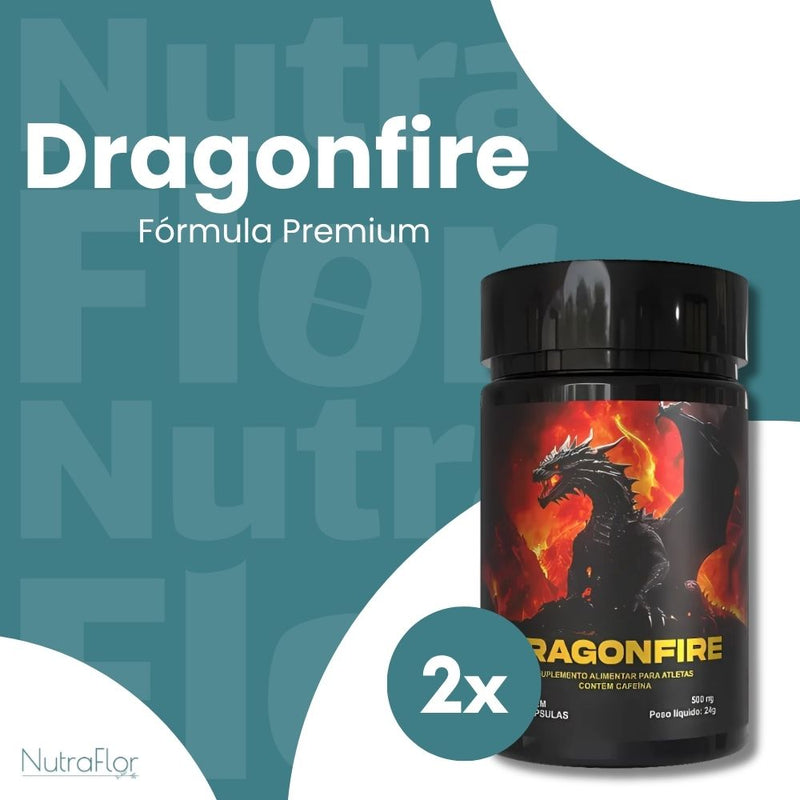 Dragonfire Original 60cp - Suplemento Natural - Promoção Exclusiva + Frete Grátis
