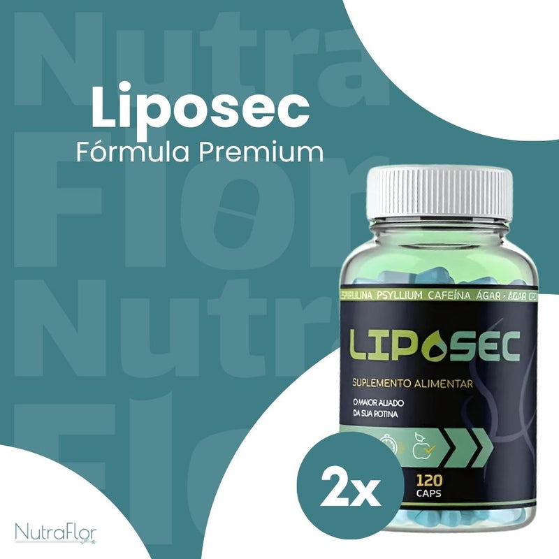 Liposec Original 120cp - Suplemento Natural - Promoção Exclusiva + Frete Grátis