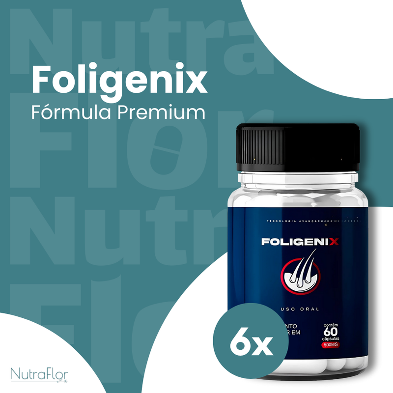 Foligenix Original 60cp - Suplemento Natural - Promoção Exclusiva + Frete Grátis
