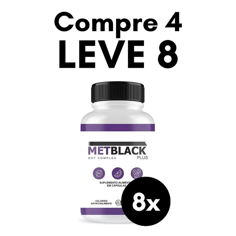 Met Black Original 60cp - Suplemento Natural - Promoção Exclusiva + Frete Grátis