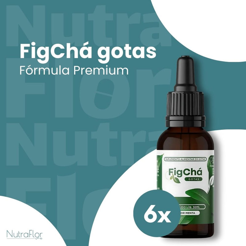 FigChá Gotas Original 30ml - Suplemento Natural - Promoção Exclusiva + Frete Grátis