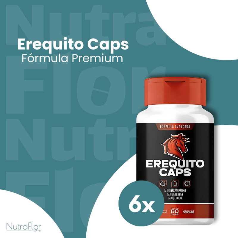 Erequito Caps Original 60cp - Suplemento Natural - Promoção Exclusiva + Frete Grátis