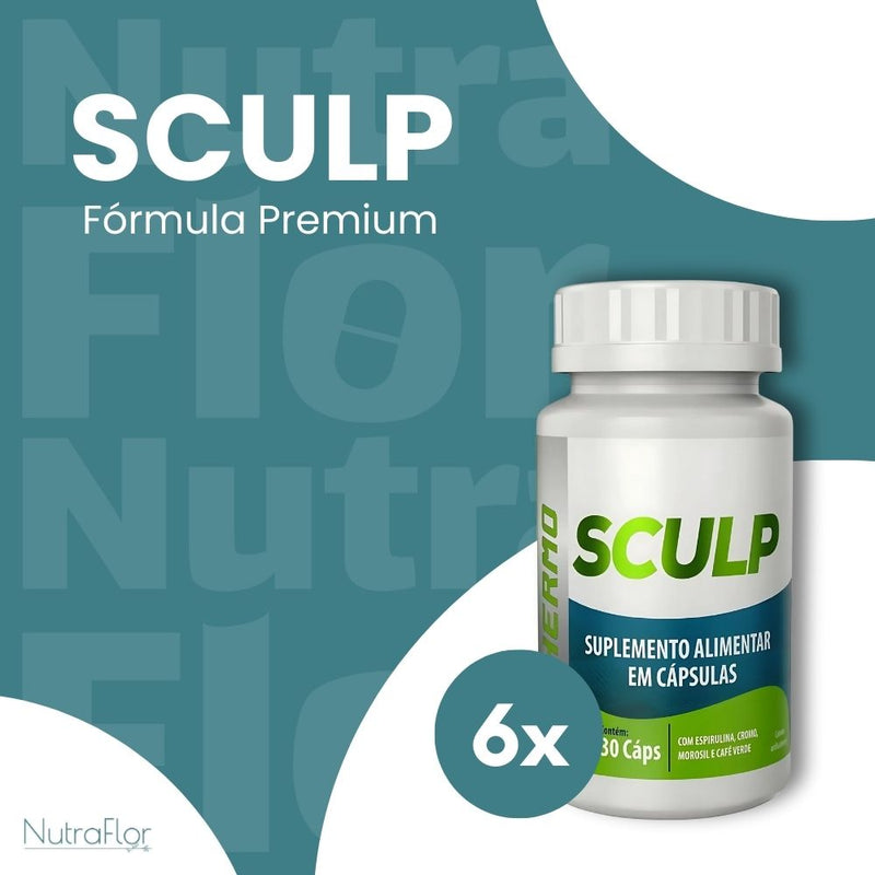 Sculp Original 30cp - Suplemento Natural - Promoção Exclusiva + Frete Grátis