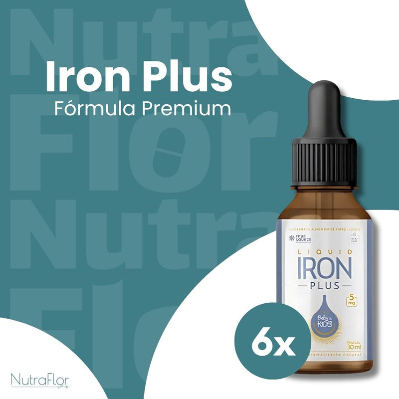 Iron Plus Original 30ml - Suplemento Natural - Promoção Exclusiva + Frete Grátis